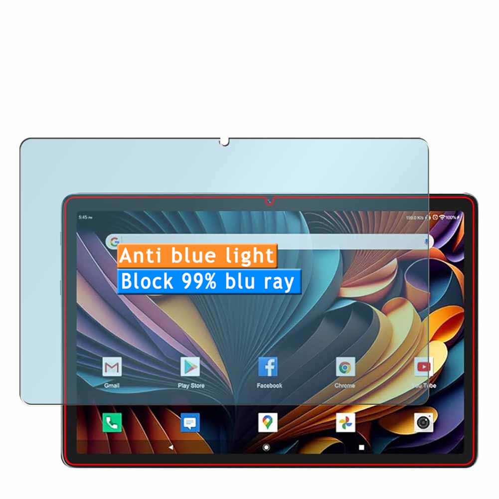 Vaxson 2-Pack Anti Blue Light Screen Protector, compatible with Meize K110 10.1" Tablet, TPU Guard Film Protectors Sticker [NOT Tempered Glass]