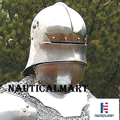 NauticalMart Renaissance Armor German Gothic Salade w/Bevor