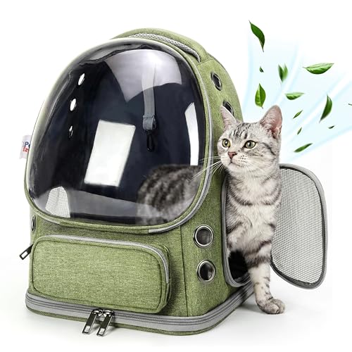 PETS & FRIENDS Mochila transportadora de Gatos Perros Conejos y Mascotas Amplia Bolsa Portátil