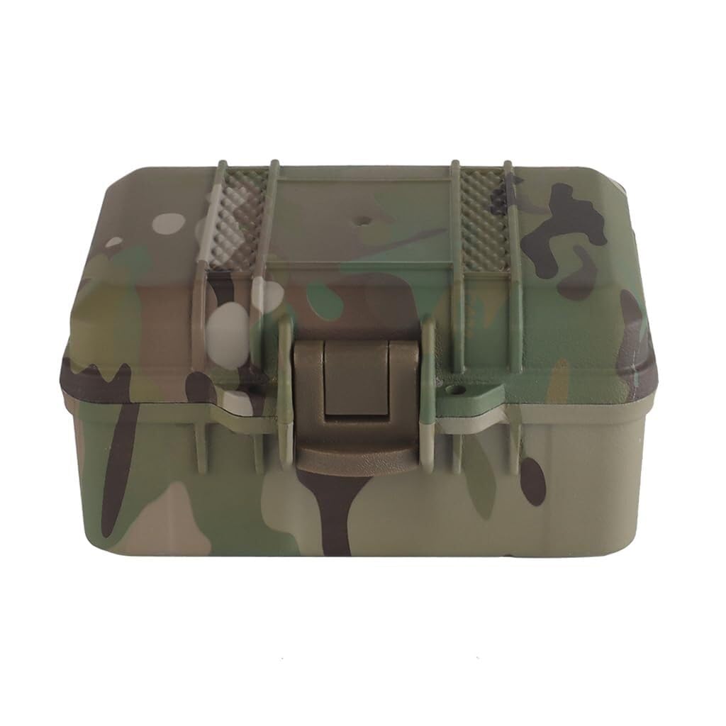 TS TAC-SKY Boîte de Rangement Tactique avec Mousse Personnalisable pour Airsoft Paintball CS Game