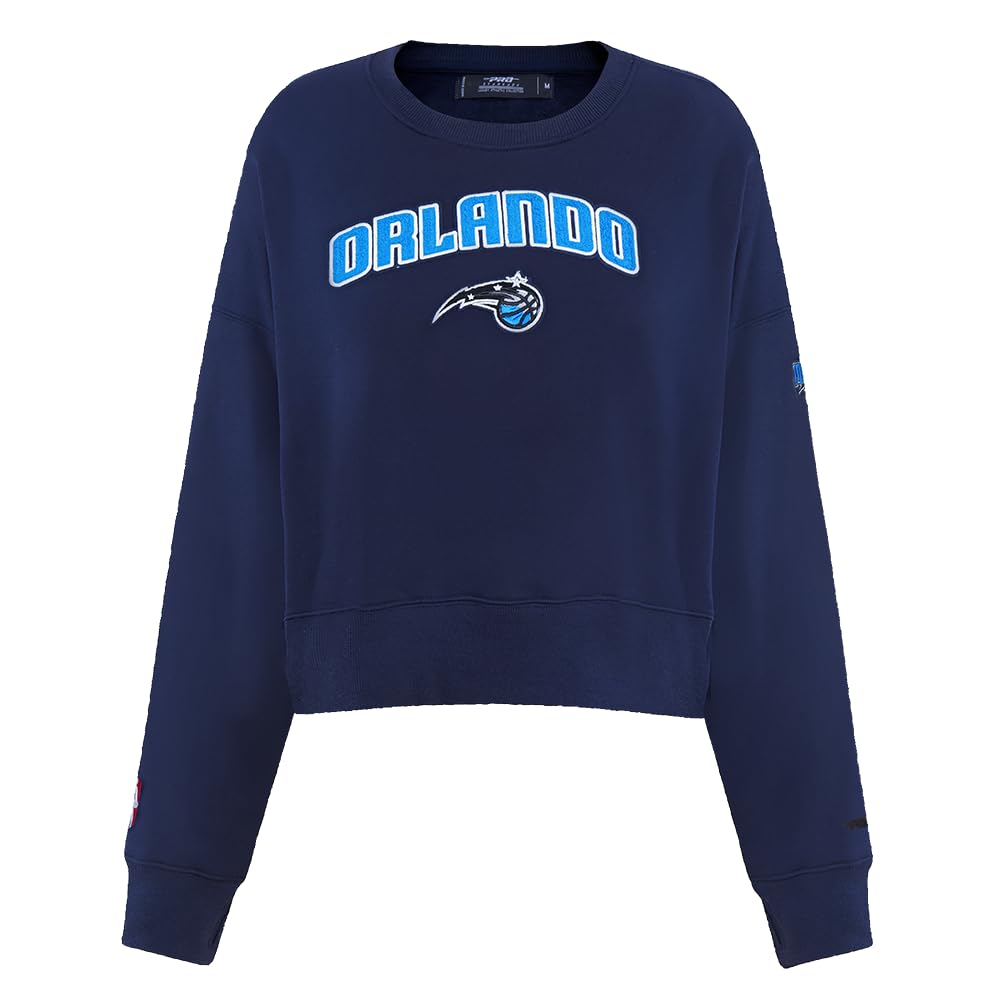Sudadera NBA Mujer Pro Standard Classic FLC Manga Larga Azul 7