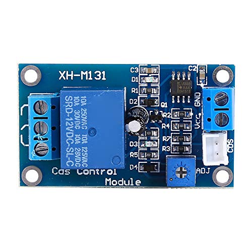 ANKROYU Photoresistor Module, 12V Light Control Switch Photoresistor Relay Module, Detection Sensor Automatic Light Control Switch, Photoresistor Sensor Relay Module