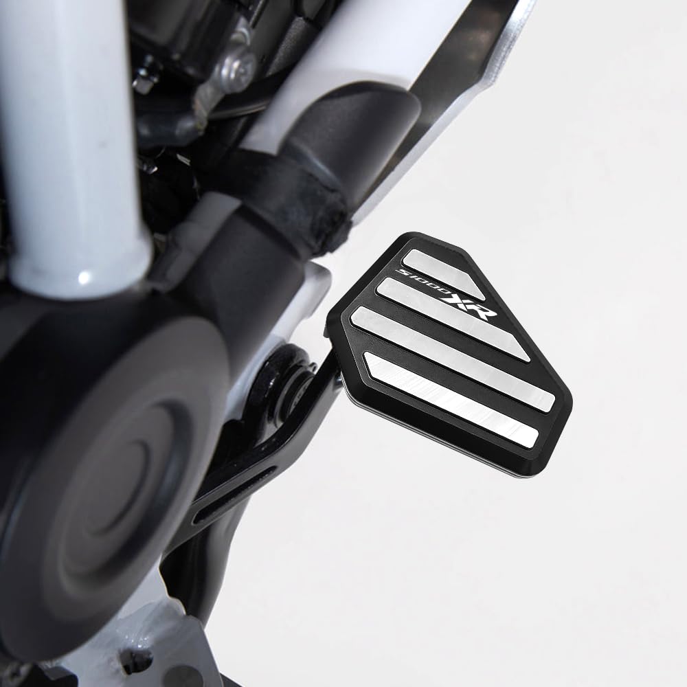 Modeer Per S1000XR 2020 2021 2022 2023 2024+ moto CNC leva freno posteriore pedale ingrandire estensione pad estensore s1000 xr s 1000xr accessori (nero)