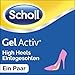 Scholl GelActiv Paire de semelles talons hauts et chaussures avec talons de plus de 5,5 cm