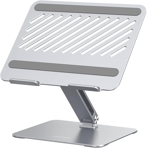 Adjustable Laptop Stand (silver), (Compatible with UGREEN)