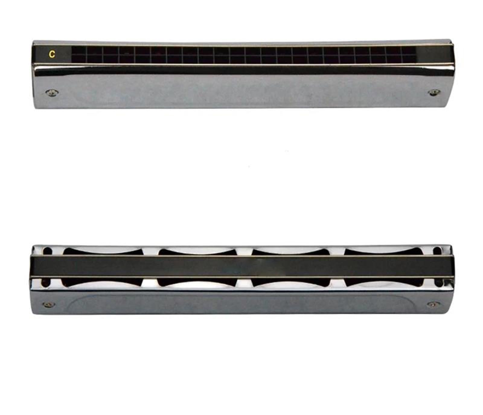 Harmonijka Harmonijka Tremolo MetalDęty Drewniany Instrument Muzyczny | Harmonijka Tremolo Srebrna Harpa MetalWood Instrument muzyczny Usta Organy Harfy