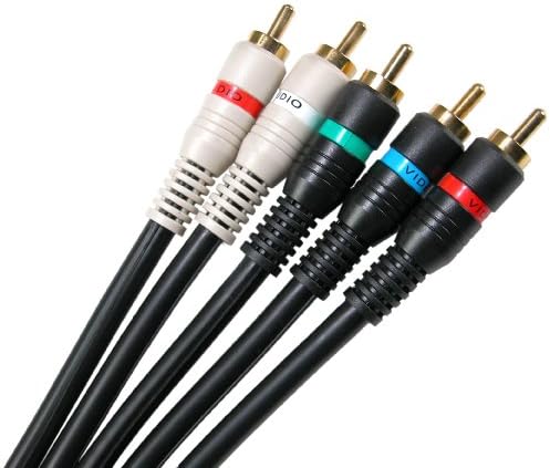 Mediabridge - RCA Component Video Cable with Audio - 6ft