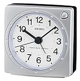 Zifferblattbeleuchtung Seiko Wecker Analog Kunststoff weiß QHR201S