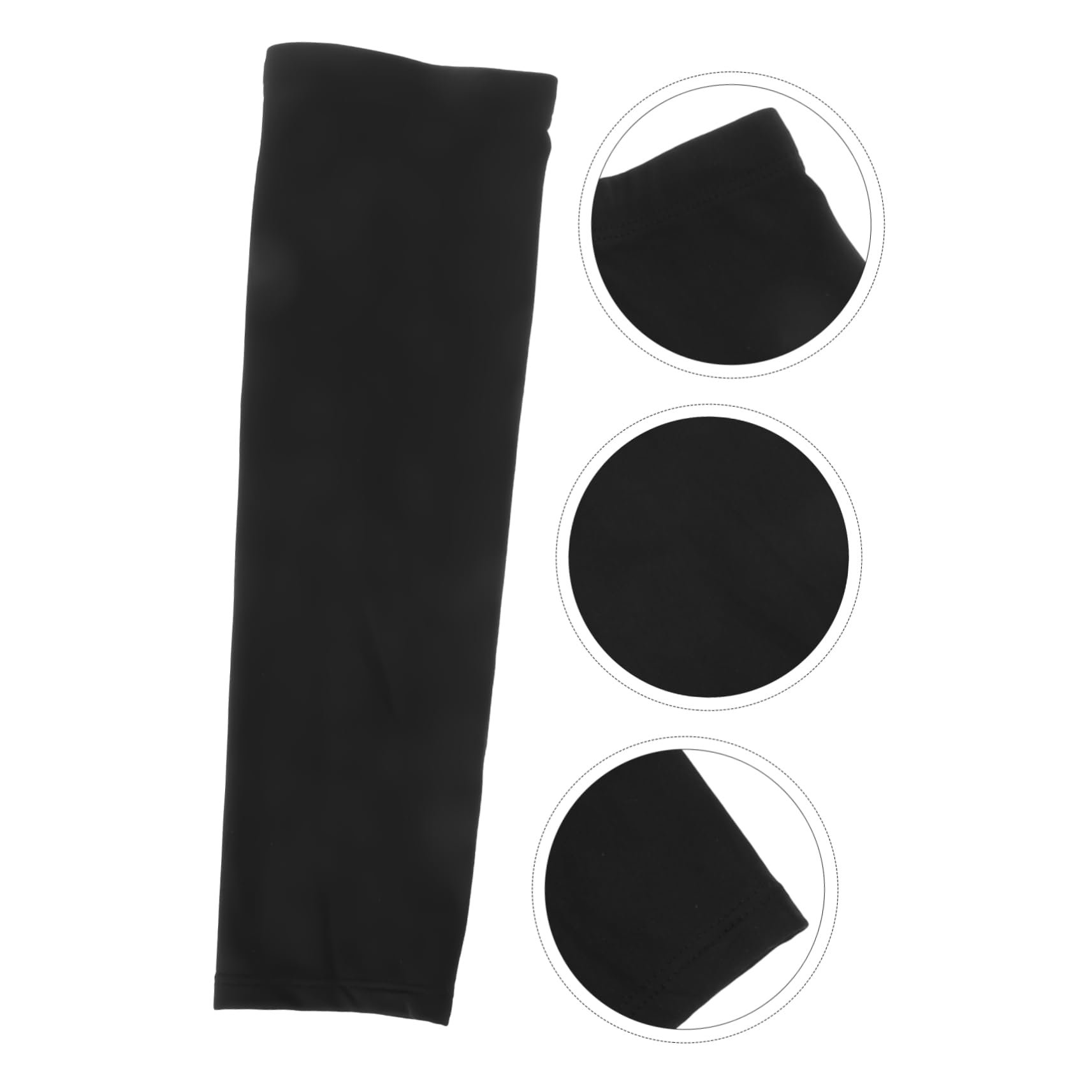 Sosoport Couverture De Bras Chaud d'hiver Plus Chaud Chauffe-Bras Manches De Bras Hommes Enfants Froid Enveloppement De Bras Protège-Bras Tissu Noir
