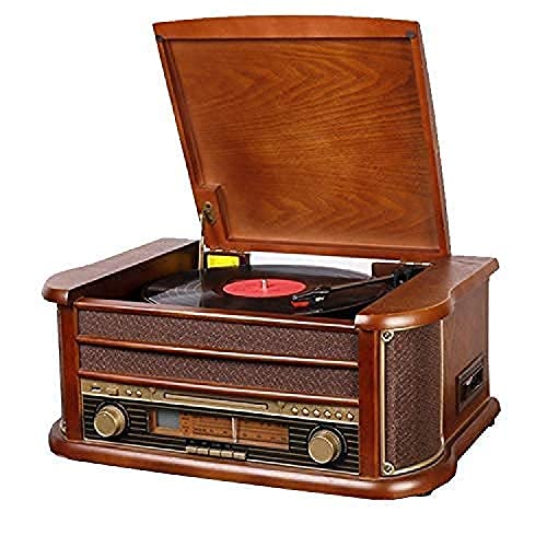 Tourne-disque vinyle Bluetooth, avec haut-parleurs intégrés, platine à 3 vitesses, lecteur phonographe vintage pour toutes les familles - Les Beatles, Paul McCartney, John Lennon, RIngo Starr, George Harrison Tourne-disque vinyle Bluetooth, avec haut-parleurs intégrés, platine à 3 vitesses, lecteur phonographe vintage pour toutes les familles