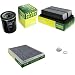Produktbild EISENFELS Filter Set Inspektionspaket erstellt mit MANN-FILTER Ölfilter W 610/7, Luftfilter C 25 002, Innenraumfilter CUK 24 013, Verschlussschraube