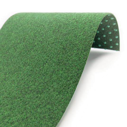 Decoweb Moquette d'extérieur Verte sur plots - 2m x 5m = 10m²