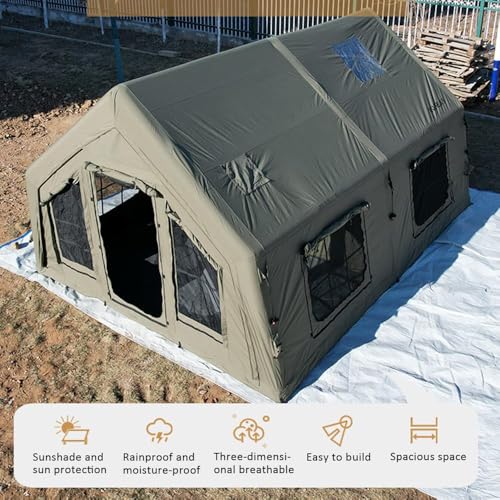 Carpa inflable para camping 8-10 personas 4 estaciones miniatura 5