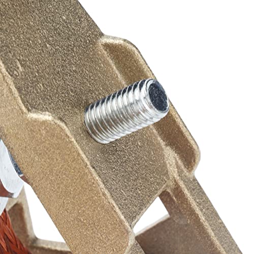 Pince de terre à souder 600A en laiton CHICIRIS pour construction navale - 8