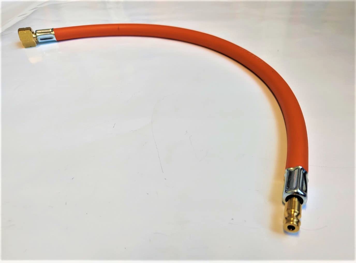 Manguera de gas propano butano | 500cm (5m) | DN 5 Type 21 - Conector LKS 3/8" pulgada | Manguera de gas para conexión rápida y conexión a una bombona de gas o cocina