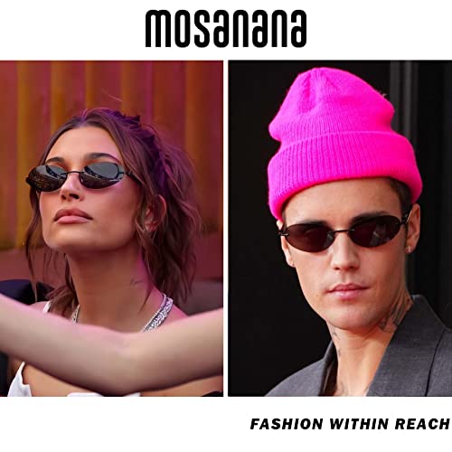 mosanana Y2K Oval Sunglasses for Women and Men Mod. Hacker4
