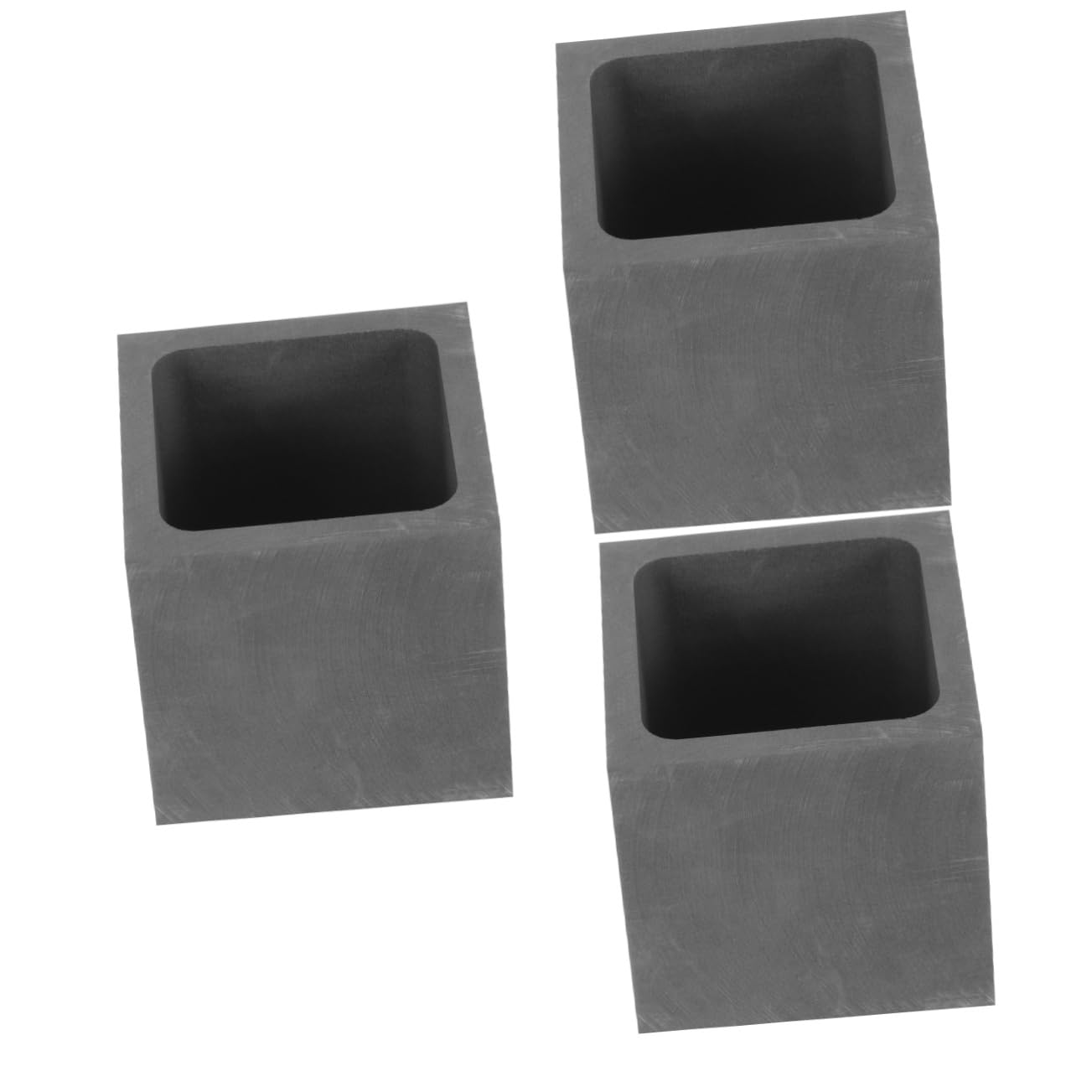 Moule graphite haute température pour fusion or et argent lot de 3 pièces