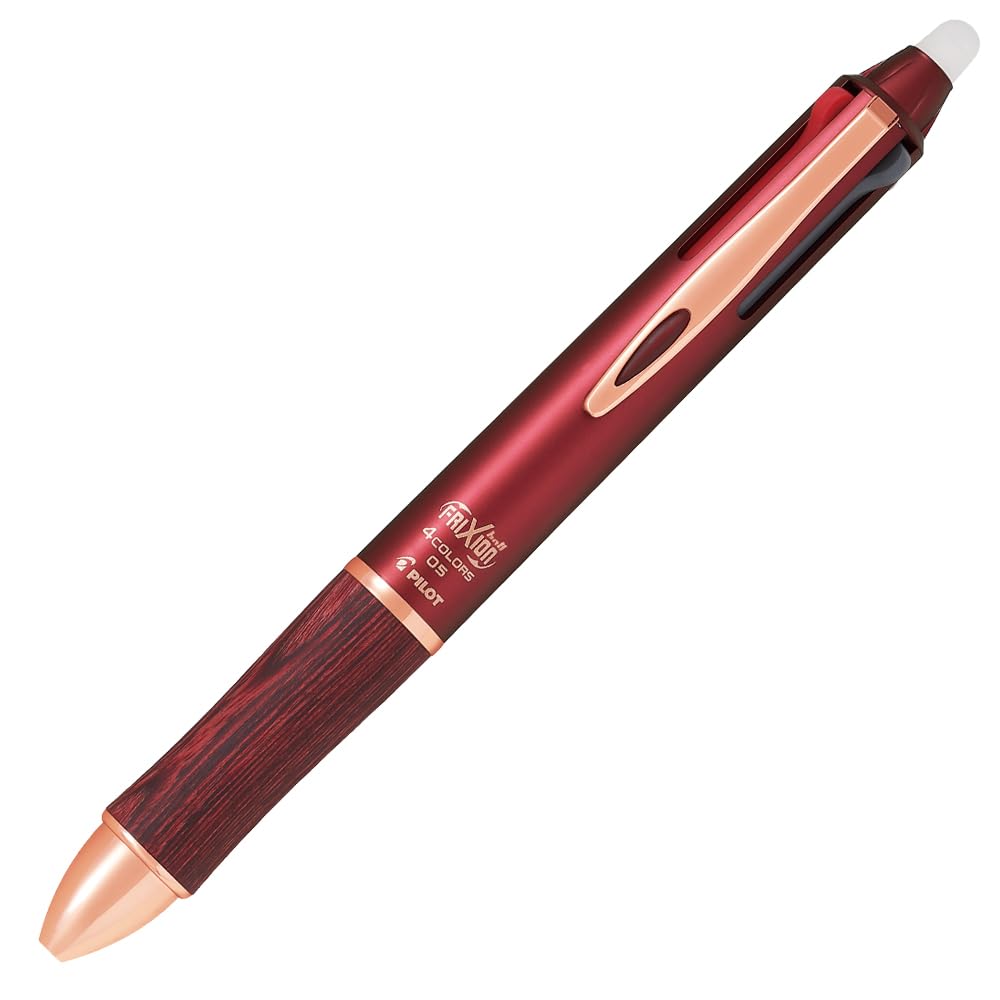 PILOT 多色ボールペン フリクションボール4ウッド 0.5mm ボルドー L…