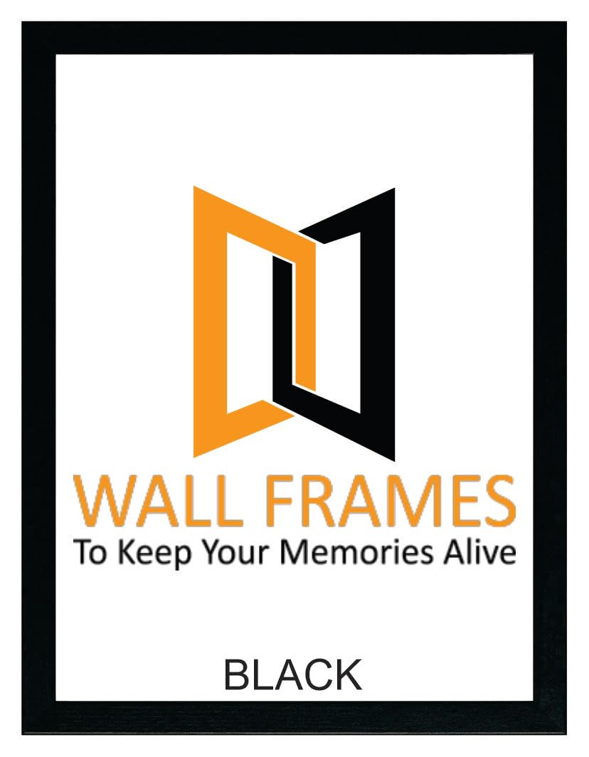 Photo Frame Black 52cm x 72cm Photo Picture Frame Real Wood Poster Glass WALL FRAMES TO KEEP YOUR MEMORIES ALIVE