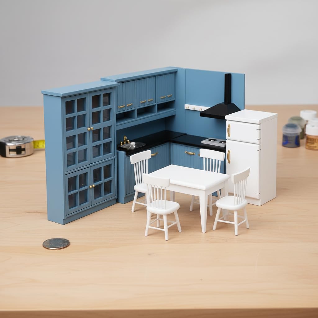 Set Mobili Cucina Casa delle Bambole, style to 3