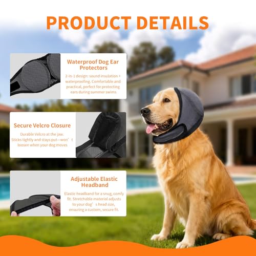 CGPVTSJ No Flap Ear Wraps for Dogs - Image 2