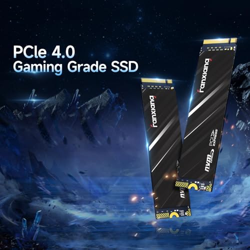 Fanxiang 1TB NVMe SSD PCIe Gen4 M.2 Internal Gaming SSD for PS5, Up to 4800 MB/s, 3D NAND SLC Cache Solid State Drive Upgrade Storage for PC/Laptops S690Q - Image 5