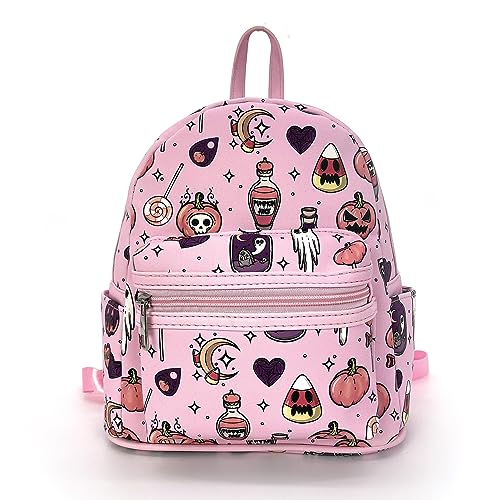 Halloween Candy Graphic Mini Backpack