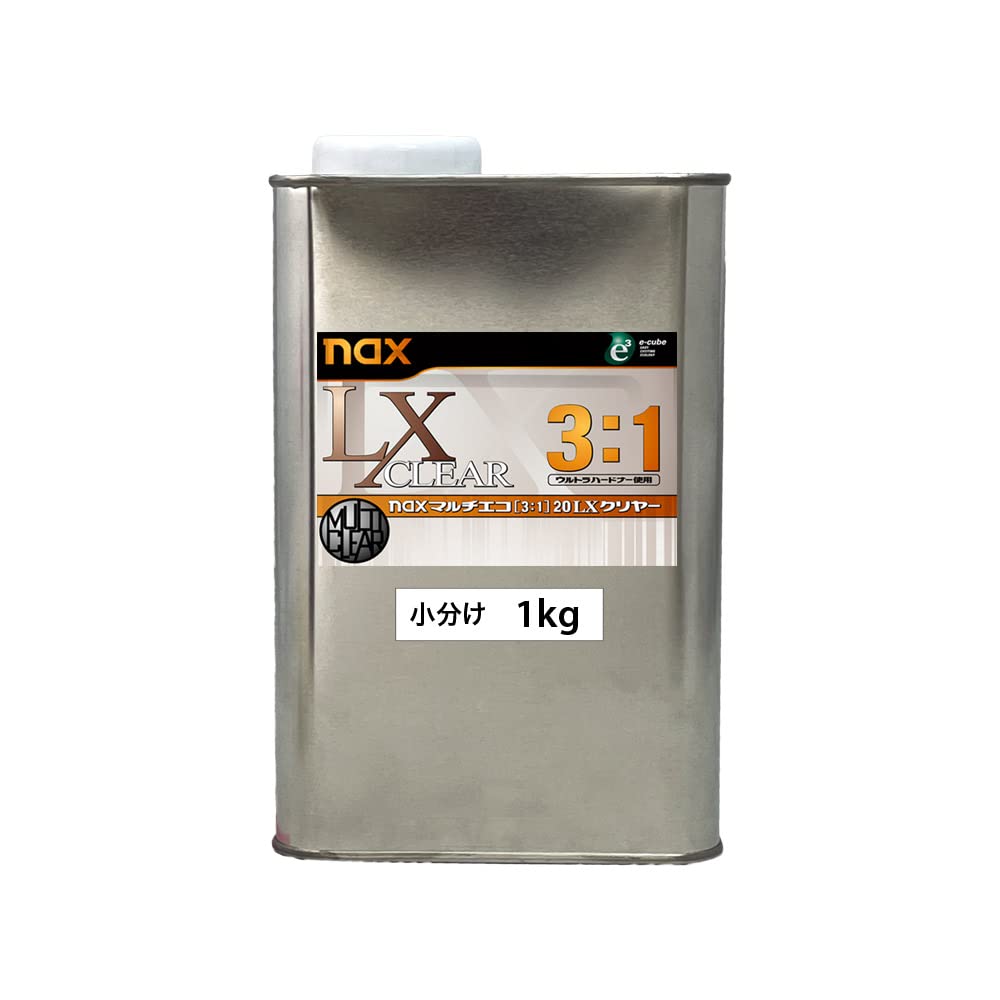 Amazon.co.jp: naxマルチエコ(3:1)20LXクリヤー 1kg/塗料 日本ペイント nax 20LXクリヤー