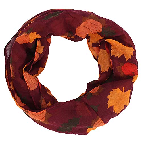 Generisch Toallitas desinfectantes de manos Envoltura Individual Moda Calabaza Acción de Gracias Bufanda Larga India Toallitas Damas, morado, Talla única