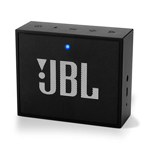 JBL GO+ Portable Bluetooth Speaker - Grab and Go Wireless Boom Box with Built-in Strap-Hook - Black