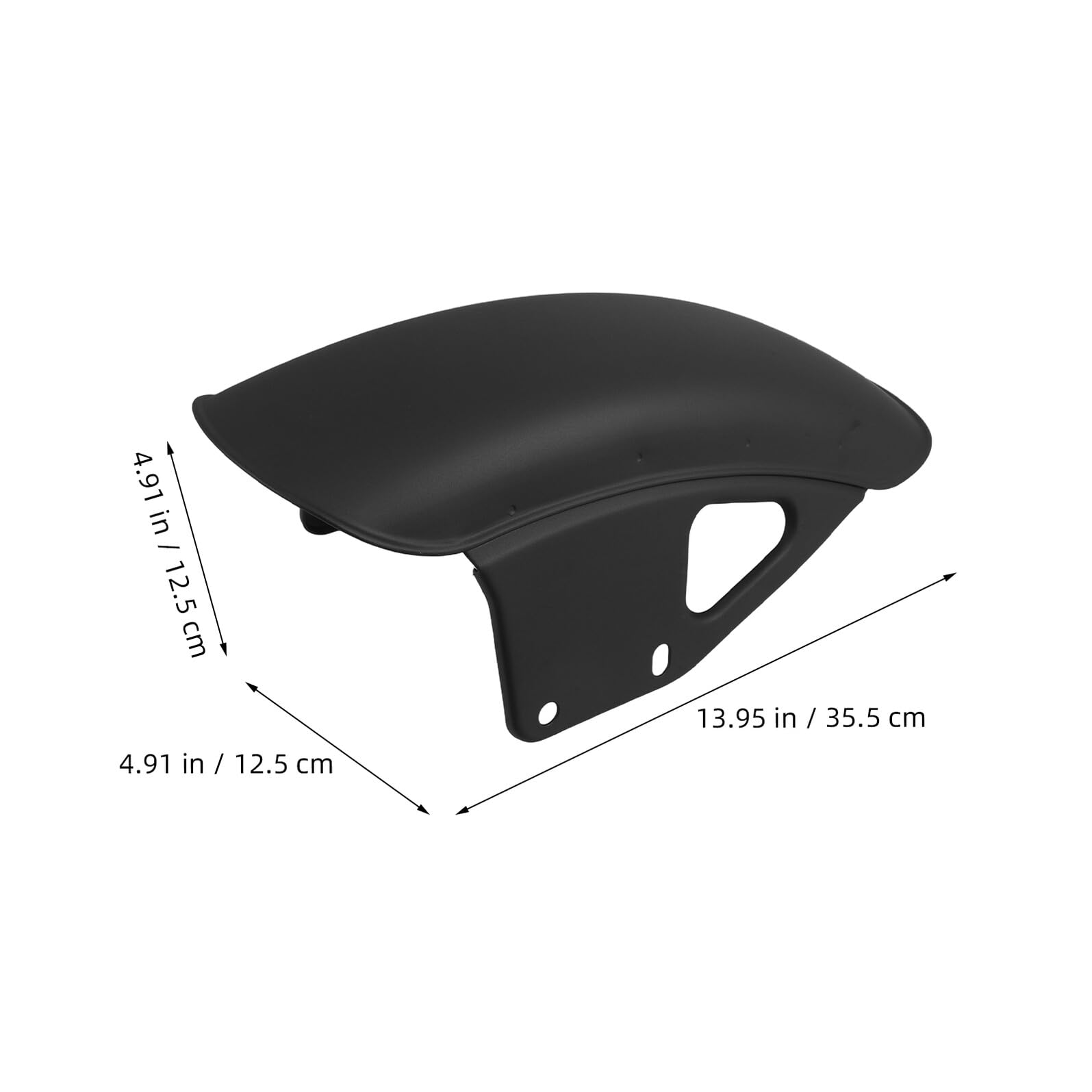Cabilock Parafango Moto Gn125 in Ferro Anteriore e Posteriore Copertura Paraspruzzi Completa per Moto Retrò, Protezione Ruota Resistente per Uso Urbano e Fuoristrada