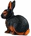 Produktbild Schleich 13137 - Kaninchen schwarz/braun