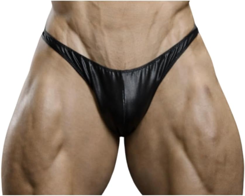Men's Pro Cut Bodybuilding Competition Posing Trunks - Stretch, Front Lined, Compliant with IFBB, NPC
