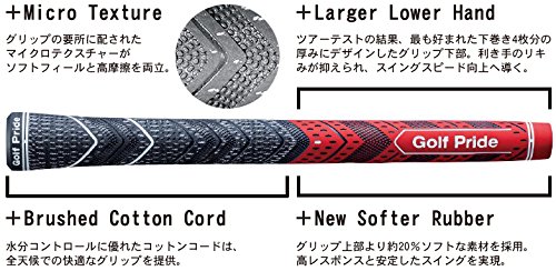 ゴルフプライド MCC PLUS4 グリップ 13本セット バックライン