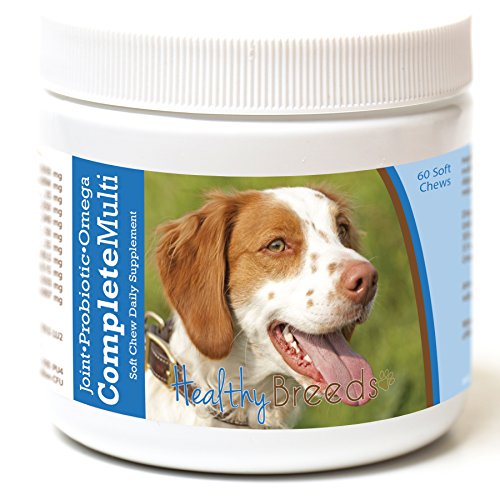 Healthy Breeds Brittany All in One Multivitamin Soft Chew 60 Count
