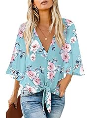 Floral Print Blue Topaz