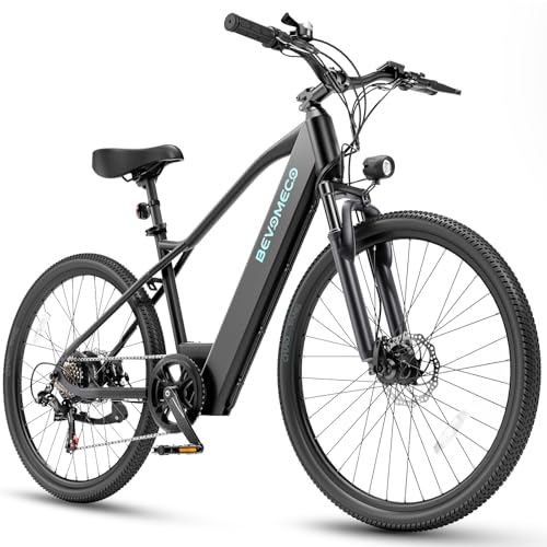Image of Electric Bike for Adults,500W Peak Ebike,26 inch Electric Mountain Bike with 6-Speed,12 /15.6 Ah Battery and Dual Disc Brakes,20MPH Commuter Electric Bikes All Terrain,Up to 60 /75 Miles Range