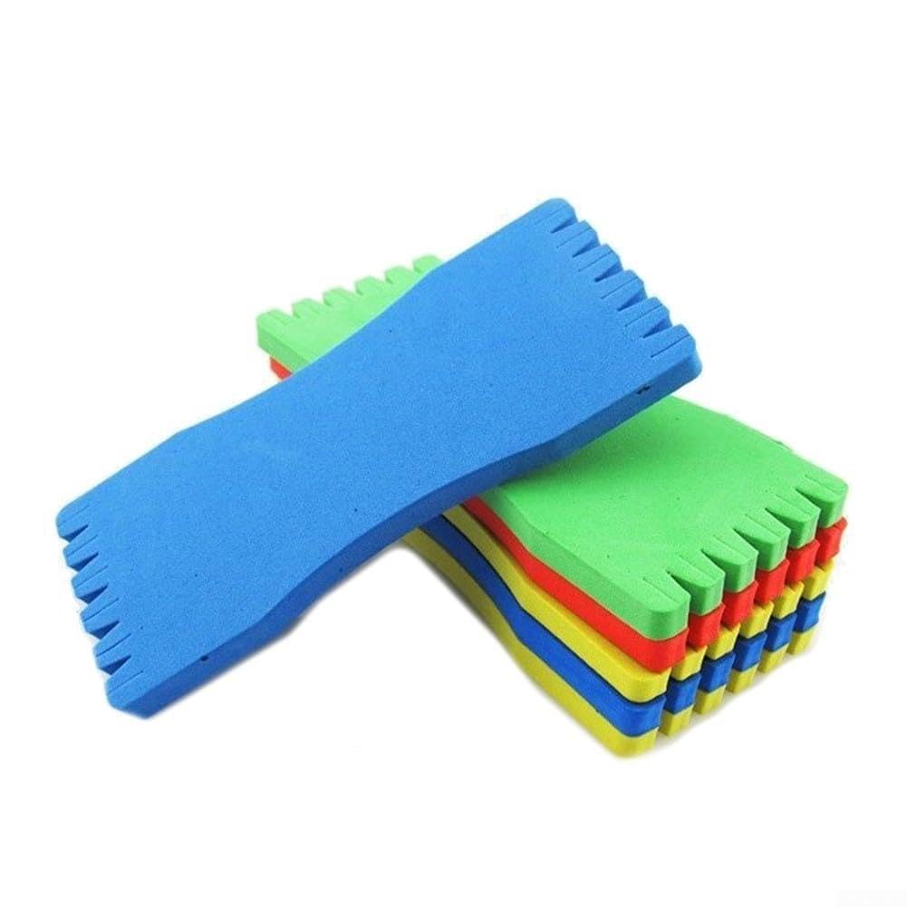 10 Pack For EVA Foam Line Winder Fishing Leader Storage Board Hook Trace Wire Holder Tackle Line Spool Organizer Portable Gear Tool