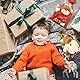 TOPJOWGA Weihnachtssack, Geschenkesack für Weihnachten, Weihnachtstüten mit Kordelzug, Nikolausbeutel zum Befüllen, Weihnachten Säckchen für Weihnachten Geschenkverpackungen