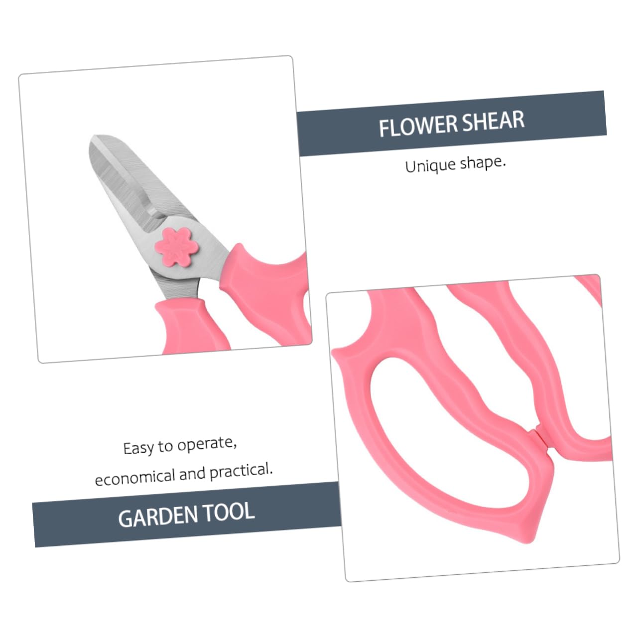 ifundom 3 Stück Blumenschere Gartenschere Sicherheitsschere Scheren Gartengeräte Blumenschneider Beschneidung Von Scheren Für Die Gartenarbeit Pflanzenschneider Abs Zufällige Farbe