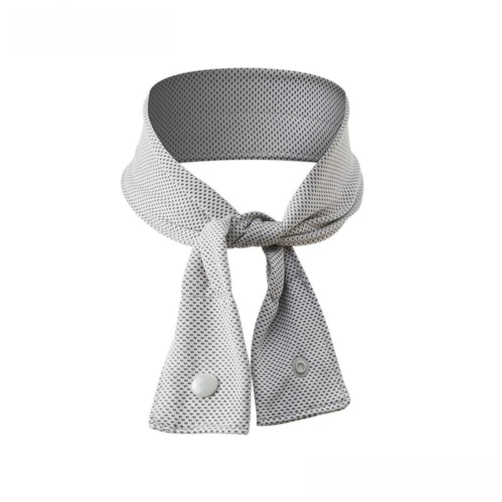 PawUniscript 2Pcs Cooling Ice Towel Neck Gaiter - Sweat-Wicking Headscarf for Outdoor Activities(Grey)