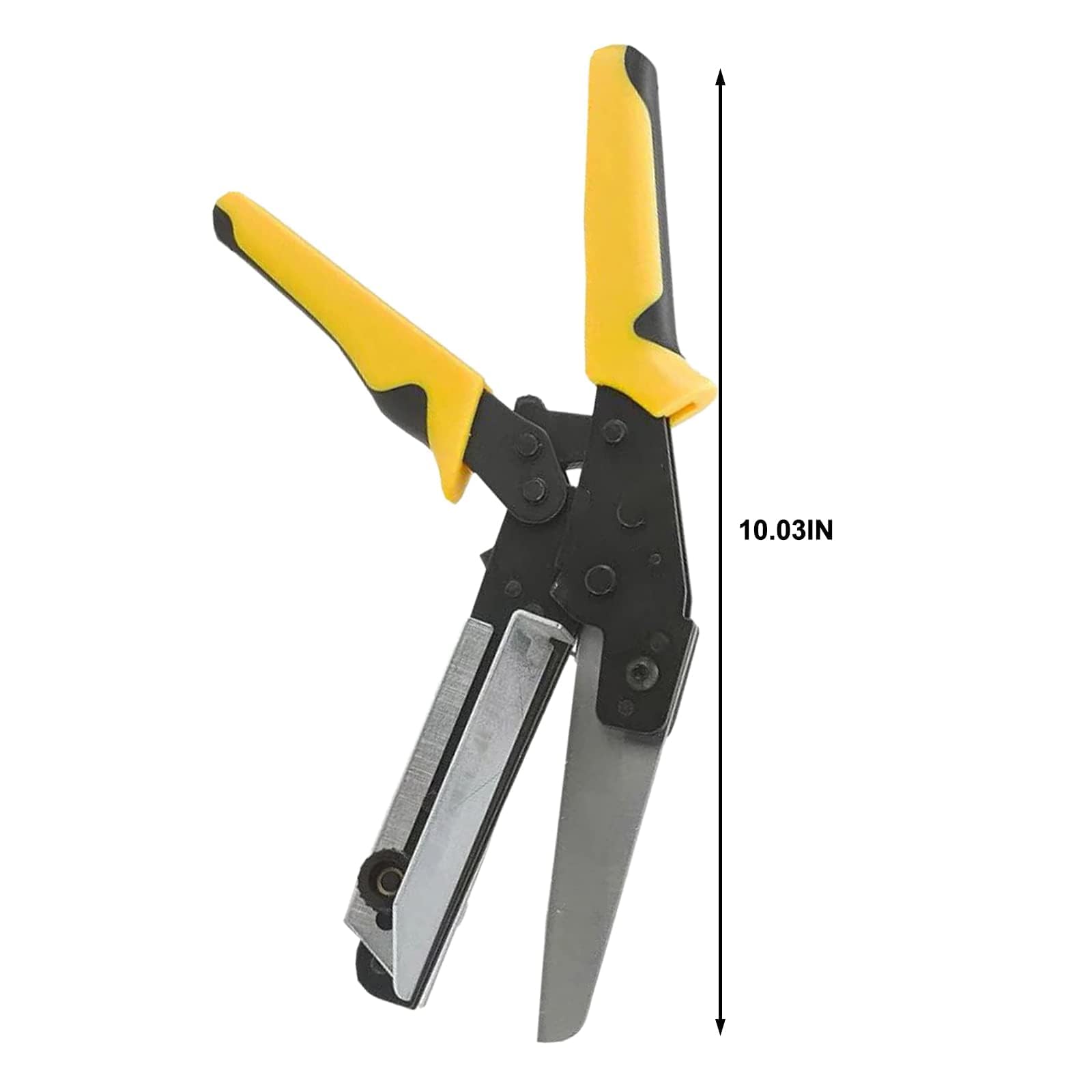 SK5 Regulowane nożyce ukośne ze stali węglowej – 45°/90° z blokadą bezpieczeństwa i ergonomicznym uchwytem do rur PVC, kanałów drucianych i miękkiego drewna