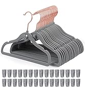 Grucce Per Bambini In Velluto - 15 Pezzi, Antismodamento, Ganci Girevoli, Bianche - Foto 6