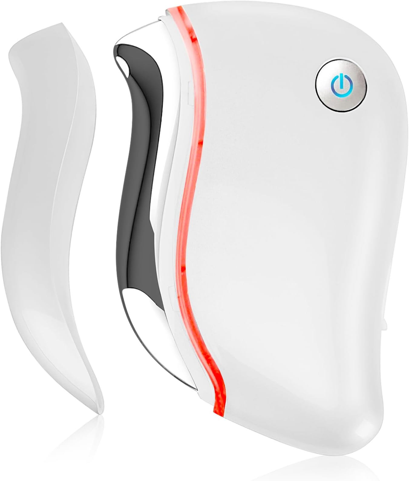Aikertec Heat Electric Gua Sha Tool, 4-in-1 Multi-Function Face Massager, Facial, Double Chin, Awakening Skin, Deep Treatment