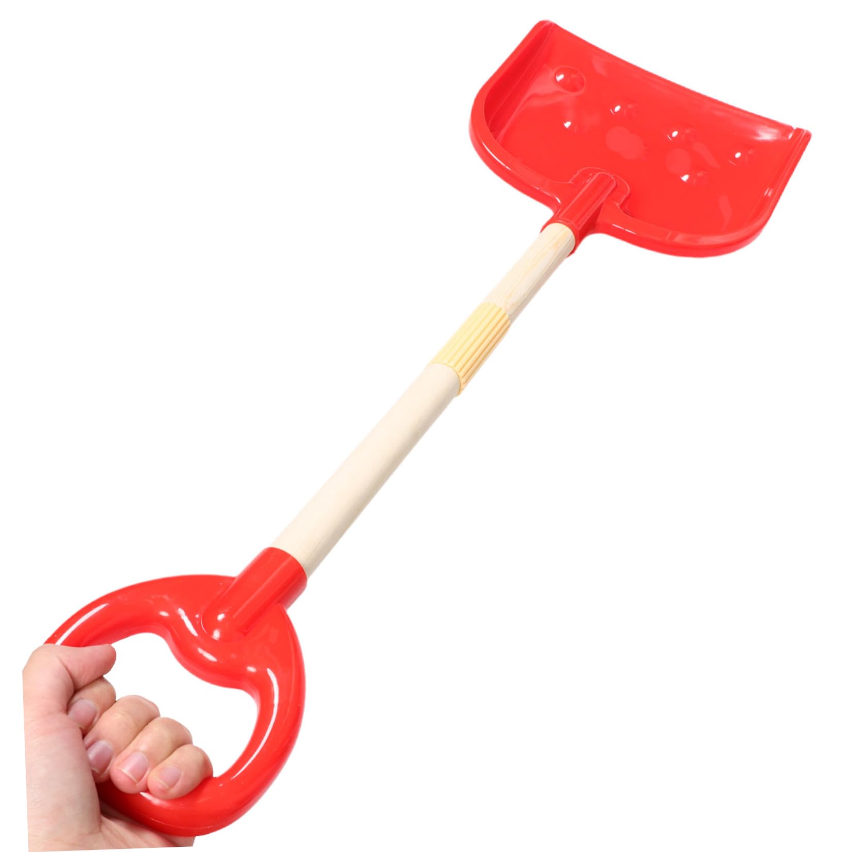 SUPVOX 2piezas Pala de Playa Plástico Grueso Juego de Palas Ergonómicas para Excavadora de Caja de Arena para Playa y Jardín