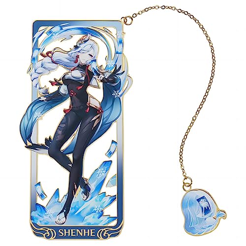 Amazon.co.jp: 原神 申鹤 しおり 栞 申鹤 Shenhe Impact モンド城