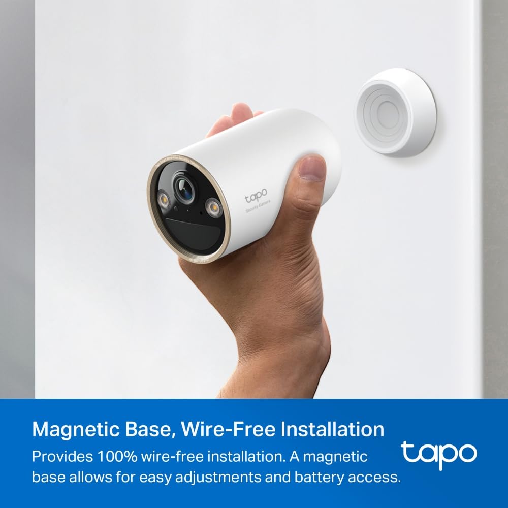 Tapo C460 4K 8MP Battery Security Camera Outdoor Wireless, CCTV