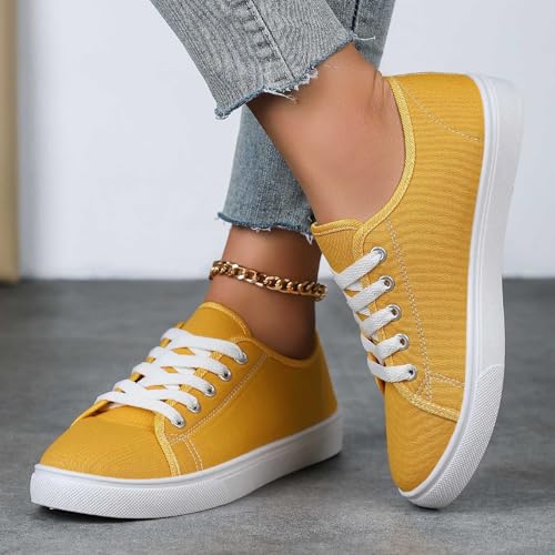 Chaussures de loisirs tendance baskets légères respirantes unisexes à lacets - 4
