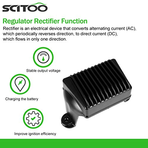 Scitoo 74505-06A 498276 Voltage Regulator Rectifier 2006-2008 For Glide For Road Glide For Road King For Street Glide #TOP2