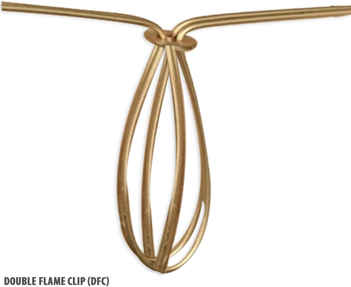 Royal Designs, Inc. CS-113WH-6 Decorative Trim Empire Chandelier Shade, 3 x 4.25 x 4.25, White, 6-Pack